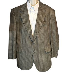 Silk Wool Houndstooth Sport Coat 42R – Tailors Row Deansgate
